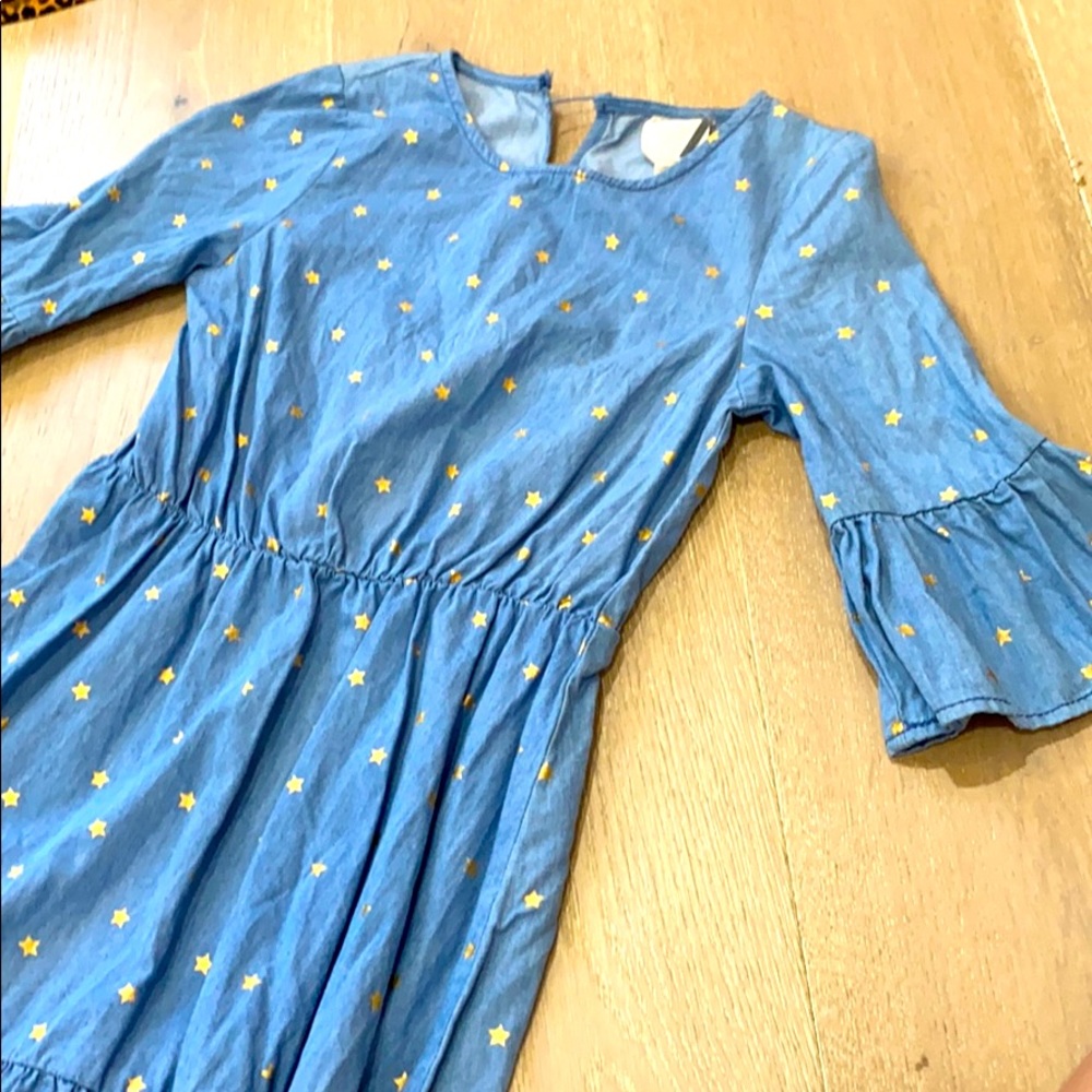 Cotton On, Blue Star Dress! Made in China.